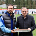 Derince’de moral ziyareti: Başkan Gökçe’den Kocaelispor’a tam destek