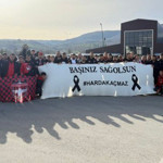 Gaziantep FK taraftarı Harda’yı unutmadı