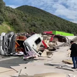 TEM'de kaza: Trafiğe kapatıldı!