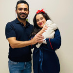 Gazete Barış'ta bebek sevinci: Esra ve Sebahattin Aydın anne-baba oldu