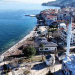 Ulaşlı sahil şeridi yenileniyor