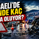Kocaeli'de günde kaç kaza oluyor?