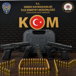 Kocaeli'de silah ve "change" araç operasyonu!