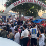 Festivalde kiraz izdihamı yaşandı