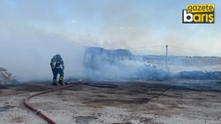 Gebze’de korkutan depo yangını!
