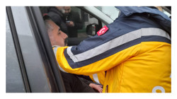 Belediye otobüsü çarptı. CHP'li başkan ve yöneticileri ölümden döndü!