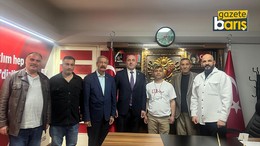 Roman başkanlar MHP’de ağırlandı