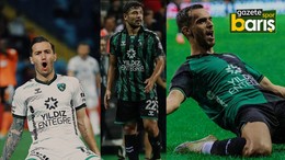 Üç isimde aynı heyecan var
