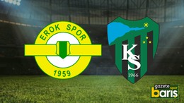 Erokspor - Kocaelispor maçı