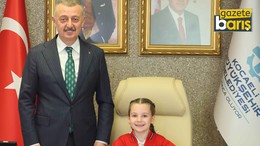 Büyükakın geleneği bozmadı: Çocuk Bayramı’nda Başkan Damla oldu