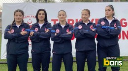 Körfezli kadın sporcular milli takım kampında
