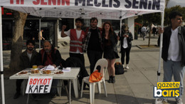 TİP’liler Boykot Kafe açtı
