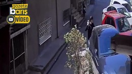 Kocaeli'de park halindeki araca saldırdı: Hiçbir şey olmamış gibi yoluna devam etti