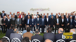 Belediye başkanının kızının düğününe protokol yağmuru