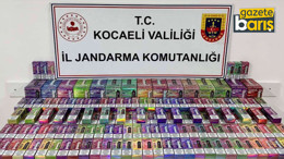 Kocaeli’de kaçak sigara ve tütün operasyonu