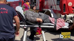 Başiskele'de yangın paniği: Yaşlı kadın fenalık geçirdi!