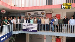 Başkanlardan esnaflara ziyaret