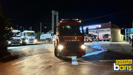 Büyükşehir ekipleri, yangında Manisa’yı yalnız bırakmadı