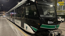 Kocaeli'de 9. tramvay raylara indi