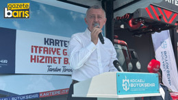 Başkan tanıtımda konuştu: Kocaeli'de itfaiyenin yangına ulaşması 6 dakika!