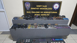 Kocaeli'de 405 adet ruhsatsız kesici alet ele geçirildi