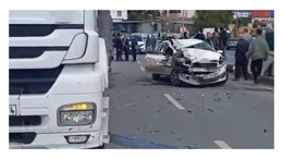 41 plakalı tır ölümlü kazaya karıştı