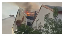 Körfez'de korkutan yangın