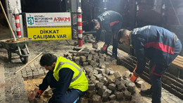 Kocaeli’de yaya konforu ve güvenliği için kaldırımlar yenileniyor