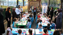 Çocuklar depremi oyunlarla öğrendi