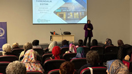 Kadınlara afet bilinci eğitimi