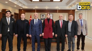 Başkan Aslantaş’tan ilk kadın başörtülü valiye ziyaret