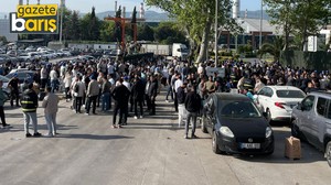 Tüpraş işçisi rafineride sabahladı