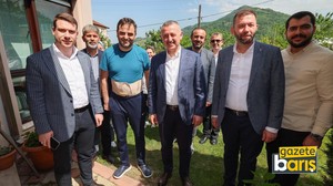 Büyükakın’dan Özlü’ye “geçmiş olsun” ziyareti