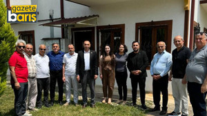 CHP’liler muhtarın sorunlarını dinledi