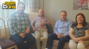 CHP ilçe başkanı ve Erenkaya’dan vefa ziyareti