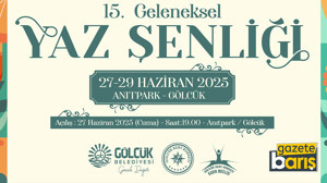 15. geleneksel yaz şenliği Gölcük'te başlıyor