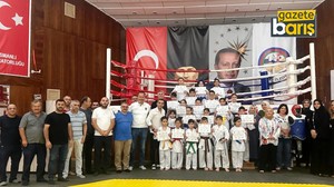 Körfez'de kuşak sınavı yapıldı