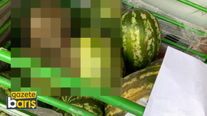 Derince’deki markette şok görüntü!