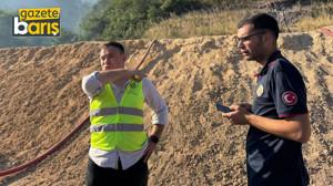 Ülkücülerden yangın söndürme çalışmalarına destek