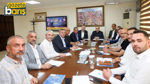 Şahin Talus, 12 ilçe başkanını topladı