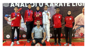 Körfezli karatecilerden 14 madalya