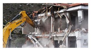 Ruhsatsız yapılar yıkılacaktı. İhale iptal oldu!