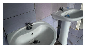 Mesire alanındaki şadırvanı bakın ne hale getirdiler...