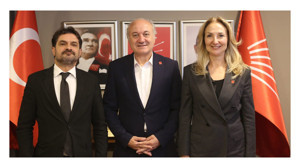 Aylin Nazlıaka'dan Erdem Arcan'a tebrik ziyareti