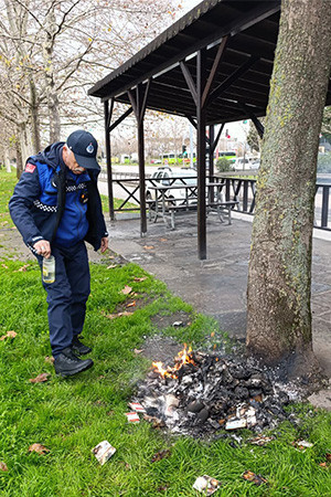 Büyükşehir zabıtasından örnek duyarlılık