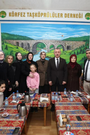 Büyükakın, Körfez Taşköprülüler'e misafir oldu