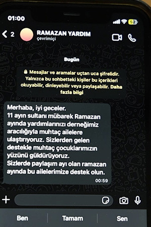Mesajla gelen linke tıklarsanız banka hesaplarınız boşalıyor