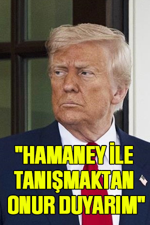 Trump'tan Hamaney açıklaması: "Tanışmaktan onur duyarım"