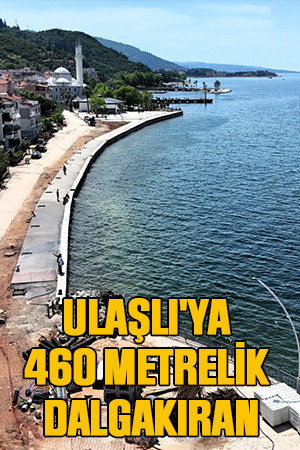Ulaşlı'ya 460 metrelik dalgakıran