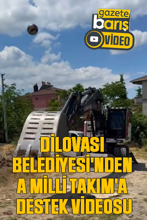 Dilovası Belediyesi'nden A Milli Takım'a Destek Videosu